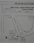 Plan de localisation du local du commerce