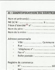 Déclaration Fiscale d'Existence